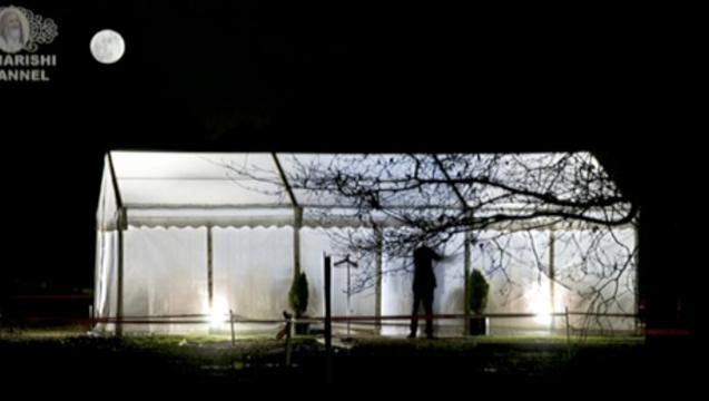 f.MoonLitPavilion 22.jpg - 17 March 2009 Full moon over the marquee.